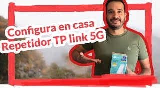 COMO CONFIGURAR REPETIDOR DE SEÑAL WIFI TP LINK 5G RAPIDO Y FACIL EN CASA ADEMAS COMO RESETEAR [upl. by Llecrad]