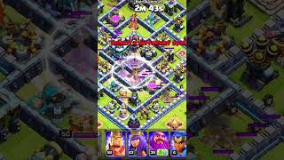 Clash Of Clan Blimp Attack 😎🤯coc shorts clashofclans [upl. by Rocher48]