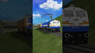 Awesome Track Journey Indian Railway msts train railway [upl. by Attenborough]