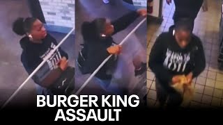 Trackdown Help find woman who sent Oak Cliff Burger King employee to hospital [upl. by Annaeel]