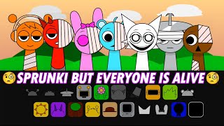 Alive Incredibox Sprunki But Everyone Is Alive Versions  New Sprunki Horror Mods [upl. by Adiari]