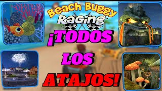 TODOS LOS ATAJOS DE BEACH BUGGY RANCING 1🏎️🏁🏁¿cómo tomar los atajos🤔🤔 [upl. by Franz]