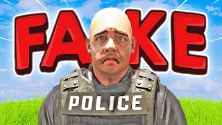 How I Became A Fake Cop in GTA 5 RP [upl. by Udela]