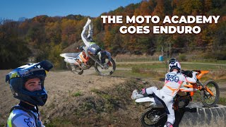 I Tried Riding Enduro With Spenser Wilton [upl. by Aicenert]