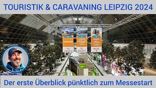 Messerundgang TOURISTIK amp CARAVANING LEIPZIG 2024  Teil 1 Caravaning Camping Zubehör Technik [upl. by Thanos]