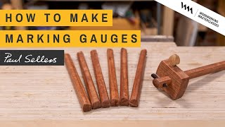 How to make Marking Gauges  Paul Sellers [upl. by Kurtz]