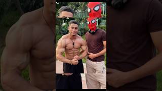 When bodybuilder walks in public 💪crazy public reactions🤯🤩 reaction reactionvideo [upl. by Anoif]