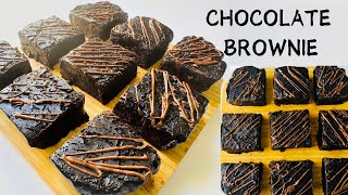 Chocolate Brownie Recipe  FUDGY Brownies  How to make Brownie  COOK BEGINS [upl. by Akerue]