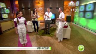 Napüdvözlet jóga 12 lépésben  20150212  tv2hufem3cafe [upl. by Landing36]