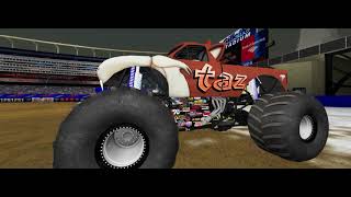 BeamNG Monster Jam Gillette Freestyle Part 1 [upl. by Alded291]