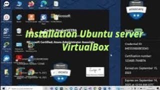 Installation ubuntu serveur virtualbox [upl. by Livi]