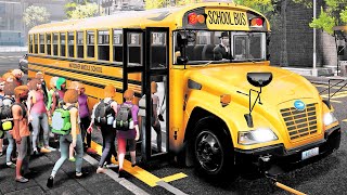 Bus Simulator 21 School Bus Expansion [upl. by Odine268]