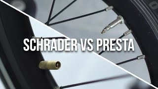 How To PUMP Tires  SCHRADER VS PRESTA Valves [upl. by Carmelia]