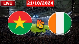 Burkina Faso U20 vs Côte dIvoire U20  Africa U20 Cup Live Match Score Today [upl. by Hartmann]