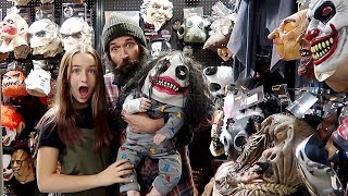 Taking My Reborn Toddler Gary Shopping at Spirit Halloween Store 2019 [upl. by Jenine]