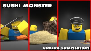 Sushi Monsters roblox animation meme compilation 2 [upl. by Scoter]