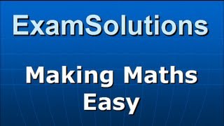 Matrix Transformations Test  ExamSolutions Maths Tutorials [upl. by Laet699]