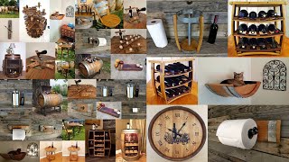 The best furniture made from wine barrels [upl. by Refinneg84]