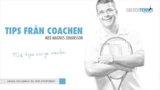 TENNIS TIPS FRÅN COACHEN 10  Säkrare grundslag [upl. by Aysan]