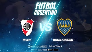 🔴EN VIVO  River VS Boca Juniors  ONDA DEL PLATA FM Y RELATORXS [upl. by Delmar]