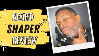 BEARD SHAPER REVIEW  KISS IT OF DISS IT🤔 [upl. by Lorien644]