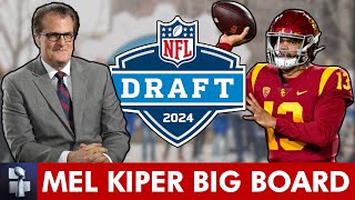 Mel Kiper 2024 NFL Draft Prospect Rankings  Top 25 Big Board From ESPN Led By Caleb Williams [upl. by Acimehs883]