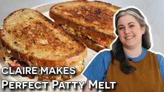 How To Make A Perfect Patty Melt With Claire Saffitz  Dessert Person [upl. by Gnep]