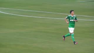 後半開始前～円陣 松本山雅FC vs SC相模原 2022年11月20日 Jリーグ [upl. by Cristi]