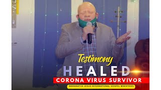 CORONA VIRUS SURVIVORPastor Kodisang Testimony [upl. by Shannon]