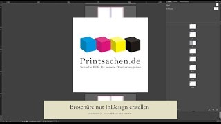 Broschüre mit InDesign erstellen [upl. by Olsson]