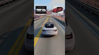 Tesla Model 3 vs Ford Mustang MachE Which Car Wins [upl. by Young]