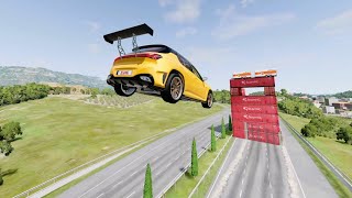 Course Automobile  Quelle Voiture Relèvera le Défi  jeu de voiture beamng drive 🚗🚨 [upl. by Malha957]