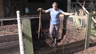 Effectively Composting Horse Manure on the Farm [upl. by Yerbua]