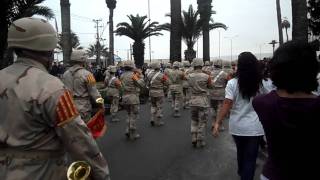 Marcha quotDestacamentoquot  Desfile quotDía de las Glorias de la Infanteríaquot Arica Chile 2011 [upl. by Seuqramed]