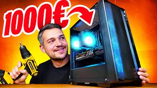 Wir BAUEN amp TESTEN den 1000€ GAMING PC 2024 [upl. by Ahsikyw986]