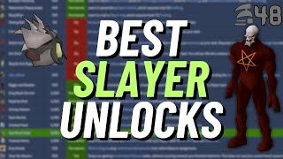 BEST Slayer Unlocks 💀  Osrs Ironman Series  Episode 48 [upl. by Oznol266]