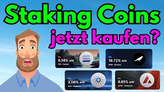 Diese STAKING COINS kaufen🤑🚀 [upl. by Tillion]