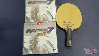 Review Joola ZeleBRO PBO with Rakza 7  Rakza 7 soft ไม้จั่นเจา  PingpongThaibaan [upl. by Zelda]