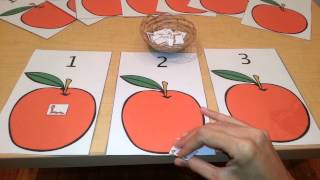 Math Number Quantity Activity Toddlers Preschool Kindergarten [upl. by Aidualc]