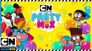 Cartoon Network Party Mix GamePlay  Play over 100 minigames  Cartoon Network GameBox [upl. by Allenrad]