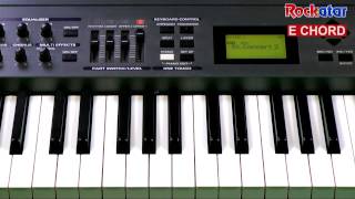 E chord on Keyboard [upl. by Haram]