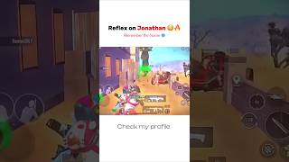 Reflex on JONATHAN 🔥bgmijonathan gamingviral video [upl. by Akered]