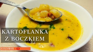 Zupa Kartoflanka z Boczkiem  Cudowna  Monsieur Cuisine Smart  LIDLOMIX [upl. by Alleuqahs344]