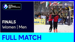 Full Match  CEV U20 Snow Volleyball European Championships 2024  Finals MW [upl. by Cecilius]