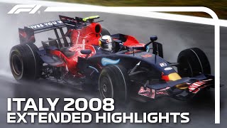 The Day Sebastian Vettel Made History  Extended Highlights  2008 Italian Grand Prix [upl. by Asille]