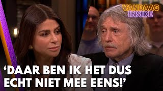 Olcay en Johan in discussie over Theo Maassen Daar ben ik het dus echt niet mee eens [upl. by Harshman]