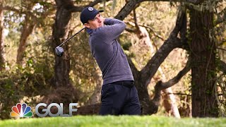 PGA Tour Highlights Pebble Beach ProAm Round 1  Golf Channel [upl. by Kitti]