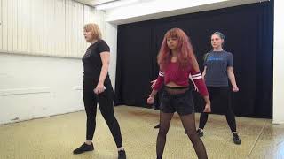 September 2018 Dance Practice Behind the Scenes  Otome no Timing [upl. by Enaxor]