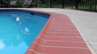 Florida Stucco Sky Blue Pool Plaster Finish  Maple Glen PA [upl. by Dyanna]