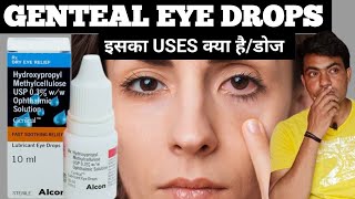 genteal eye drops  genteal gel eye drops  genteal eye drops review [upl. by Strepphon]